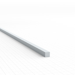 Plasticard PROFILÉ TIGE CARRÉE plein 1.5mm | Profilé Carrée