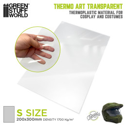 ThermoArt Transparent für Vakuum-Thermoformen 200x300mm 0.5mm (S) ThermoArt Transparent für Vakuum-Thermoformen 200x300mm 0.5mm (S)