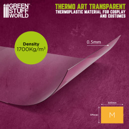 ThermoArt Vacuum Transparent 375x500mm 0.5mm (M) ThermoArt Vacuum Transparent 375x500mm 0.5mm (M)