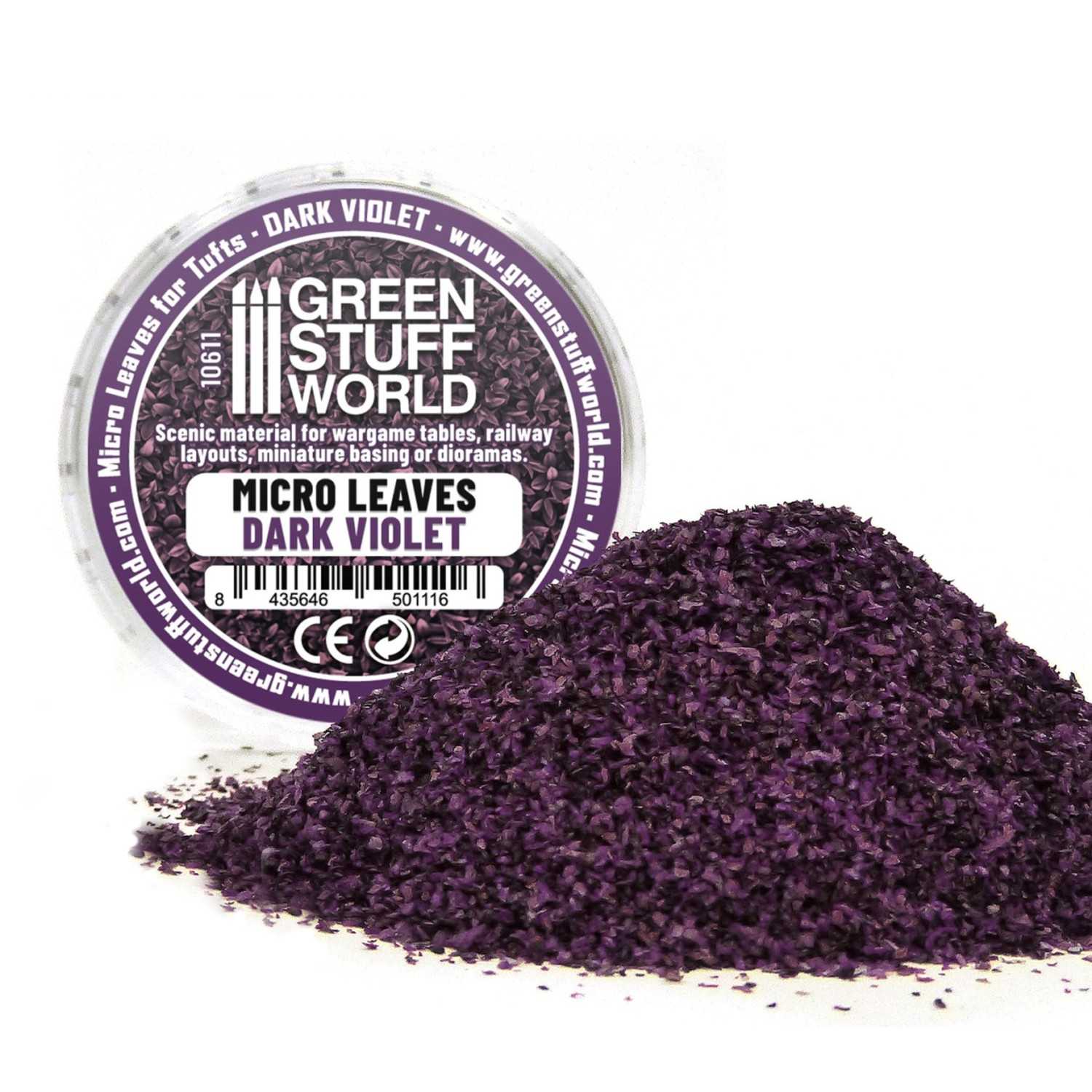 Micro Leaves - Dark Violet Mix