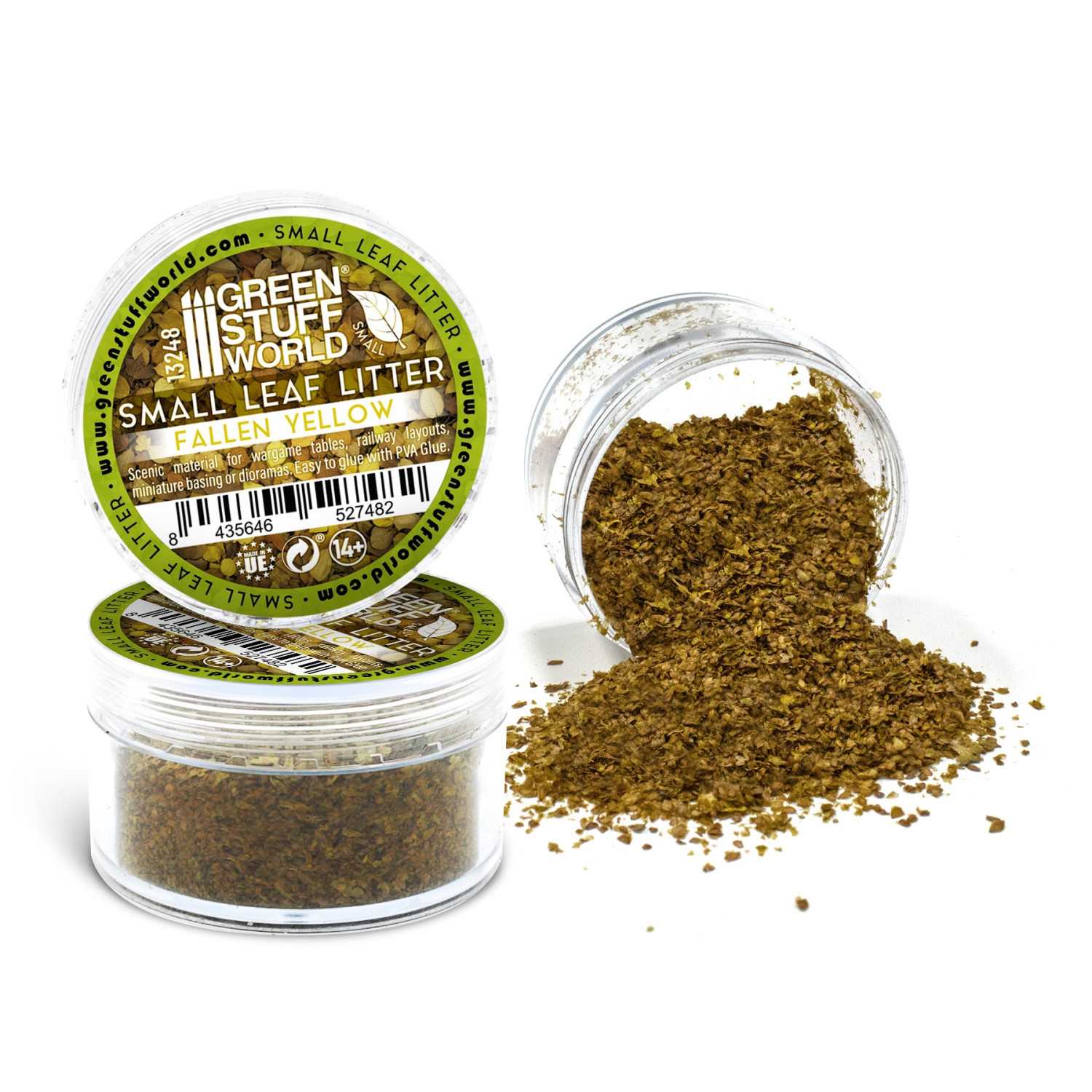 Hojas Naturales Pequeñas - Amarillas