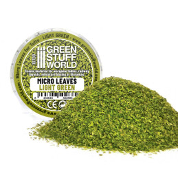 MICRO FOGLIE - Mix verde chiaro | Foglie Modellismo