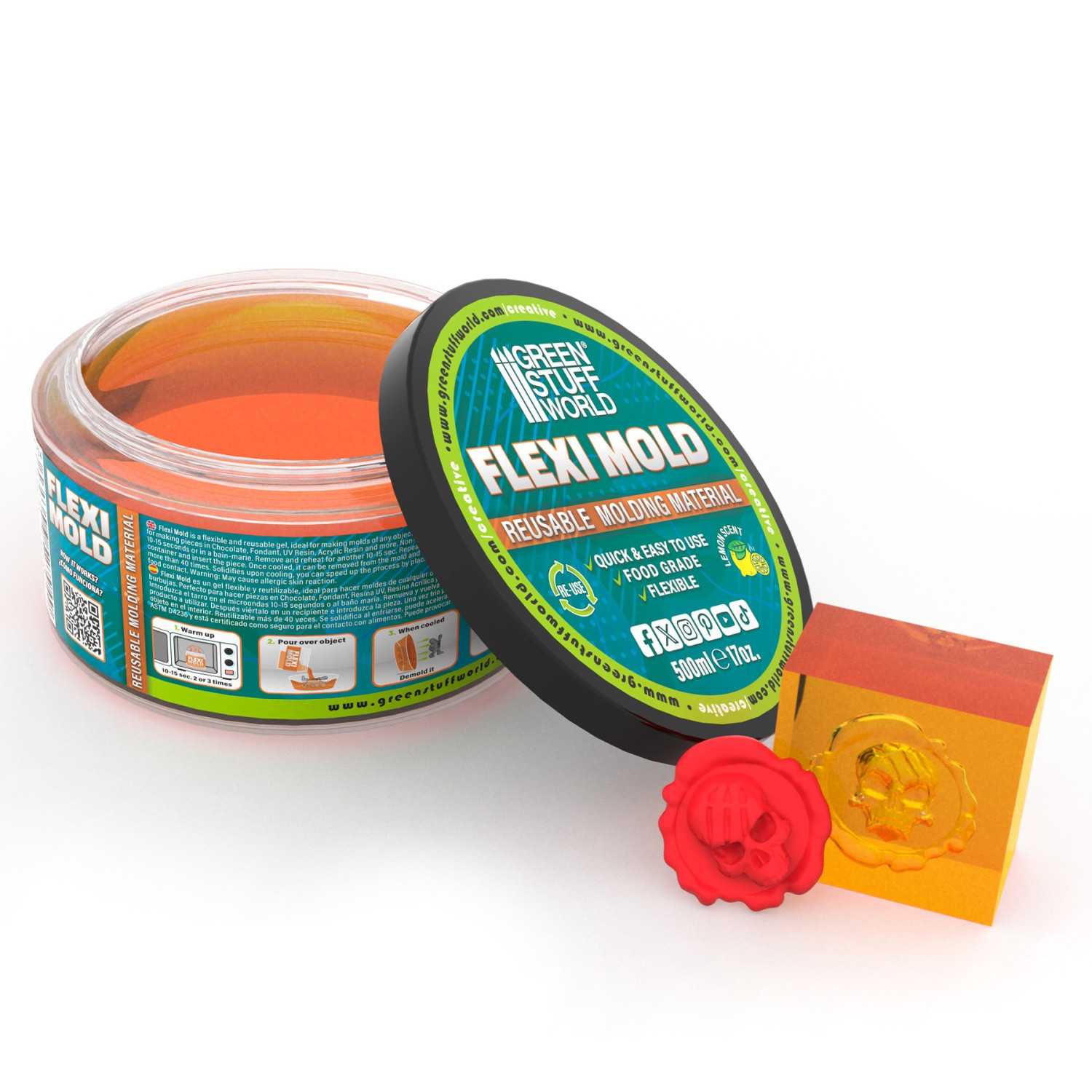 Flexi Mold - Matériau réutilisable pour Moules