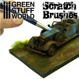 Stylo gratte-brosse complet | Maquettes et maquettes