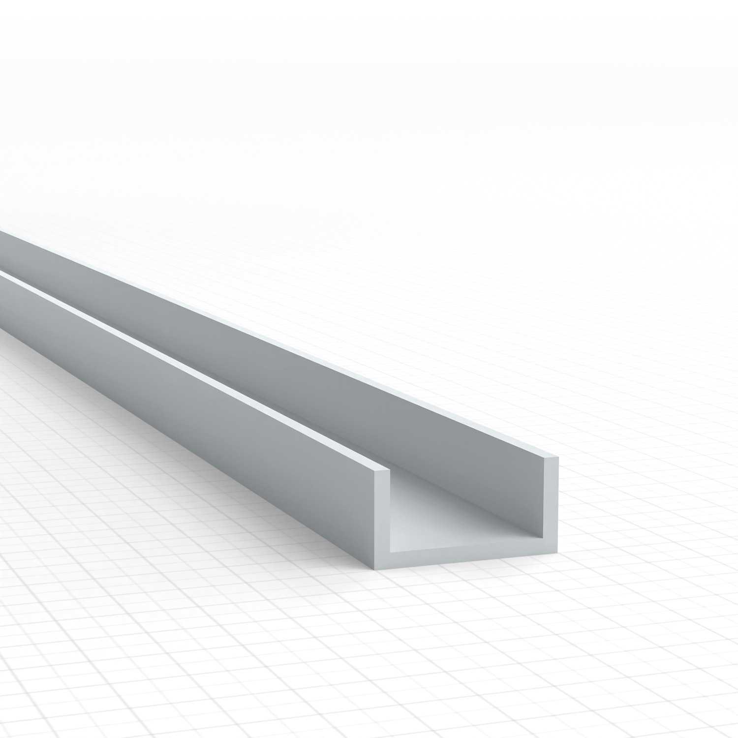 Plasticard PROFILÉ-U - 6x3mm | Autres profilés Plasticard PROFILÉ-U - 6x3mm | Autres profilés