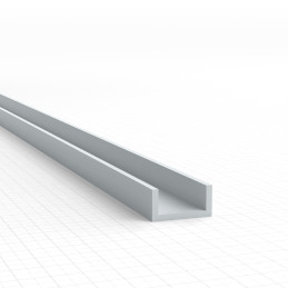 Profilato Plasticard U - 5x2.5mm | Altri Profilati