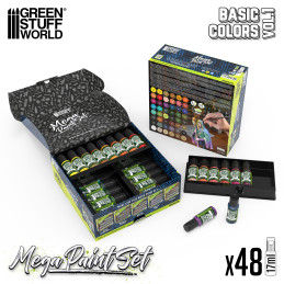 Mega Set de Peintures Couleurs Base vol.1.0 | Kits peinture