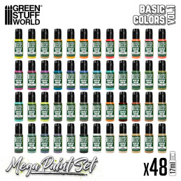 Basic Mega Paint Set - Vol. 1.0 | Model Paint Sets Basic Mega Paint Set - Vol. 1.0 | Model Paint Sets