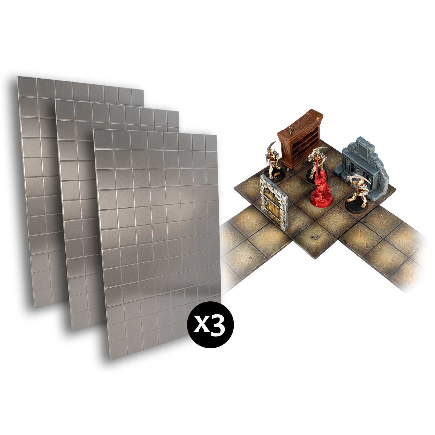 Baldosas de mazmorra 25mm | Dungeon Tiles 25mm