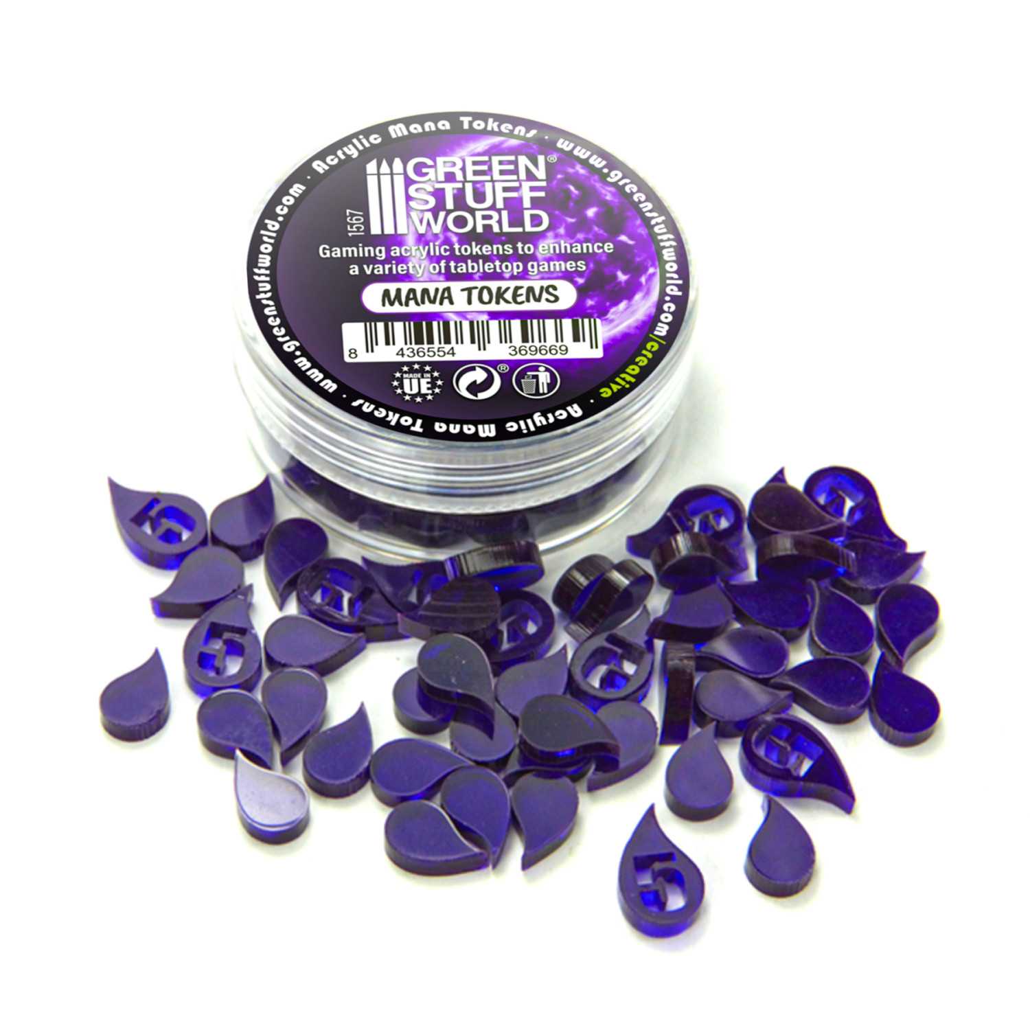 Jetons de Jeu de Mana | Jetons de mana pour jeux de société Jetons de Jeu de Mana | Jetons de mana pour jeux de société