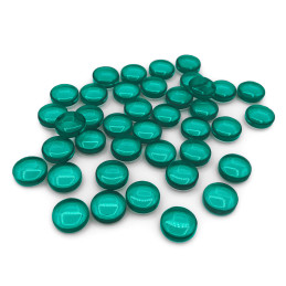 Plastic Gems 12mm - Turquoise
