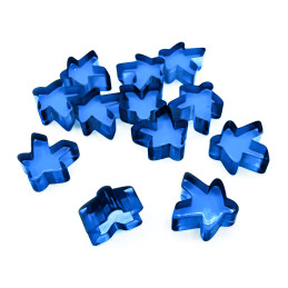 Meeples 16x16x8mm - Blu