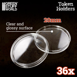 Protectores para Fichas 20mm Fundas para Fichas