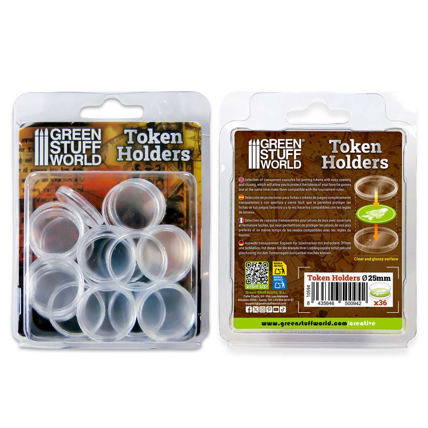 Token Holders 25mm Token Holders 25mm