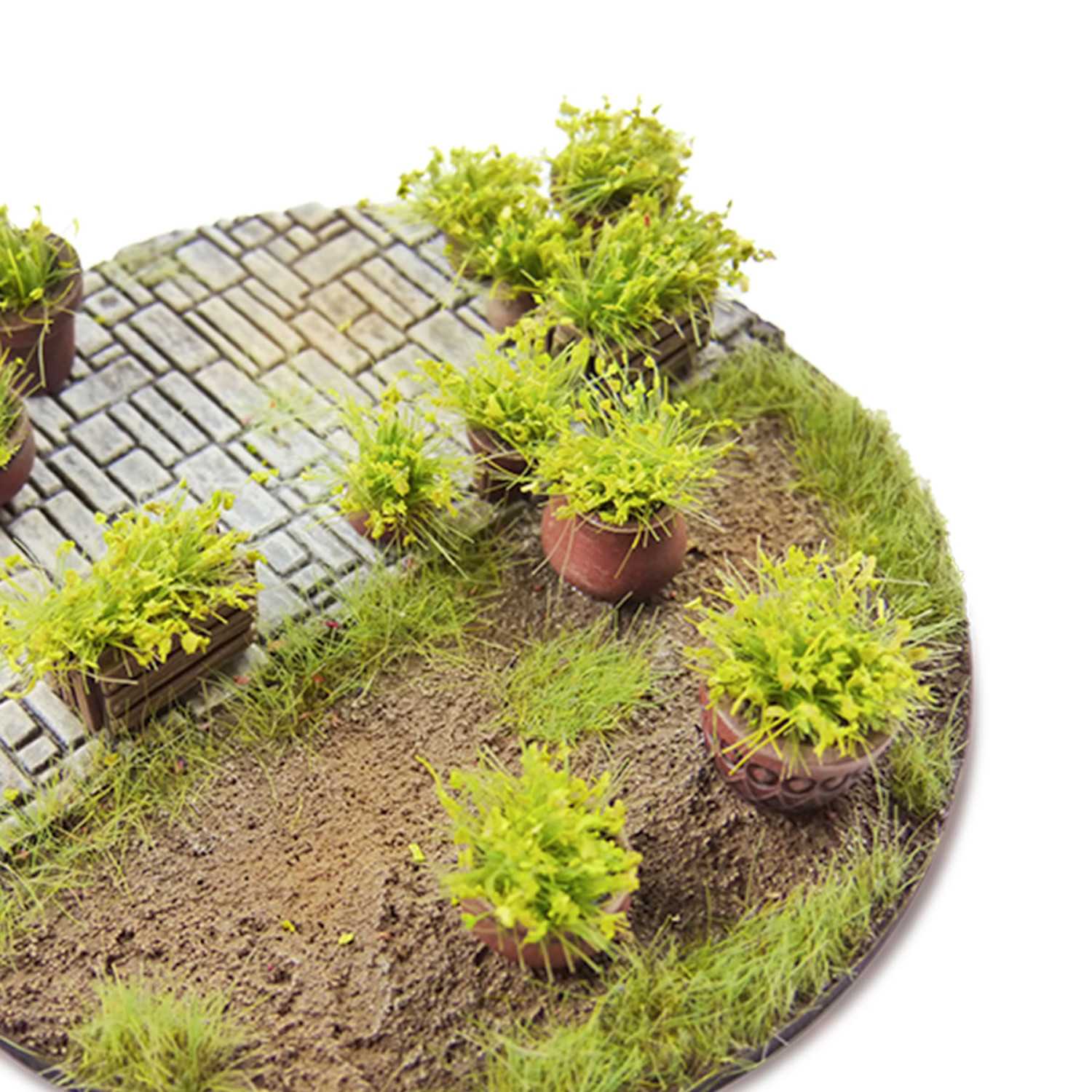 Unkrautbuschel Selbstklebend 6mm - Hellgrün