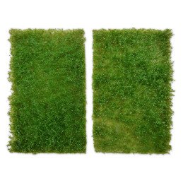 Grass Mat Cutouts - Ponderosa Green Meadow