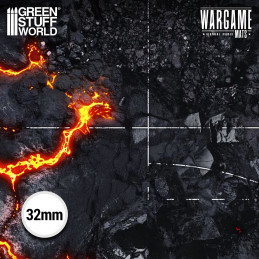 Neoprene Mat 44x60" Flamecoil Path with deployment lines