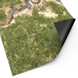 Neoprene Mat 44x60" Duskriver Meadows with deployment lines