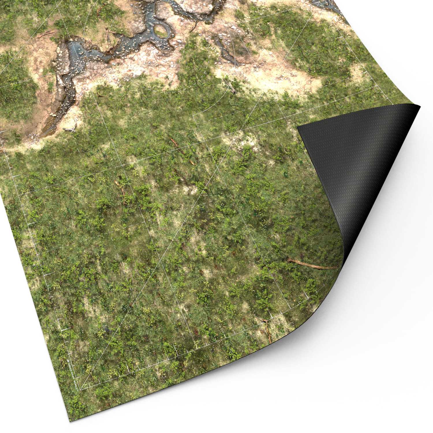 Neoprenmatte 44x60" Duskriver Meadows mit Aufstellungszonen