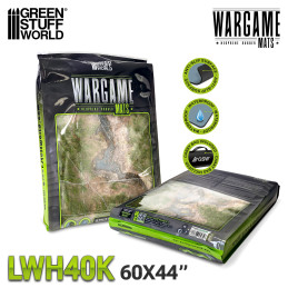 Tapete Neopreno 44x60" Duskriver Meadows con zonas de despliegue