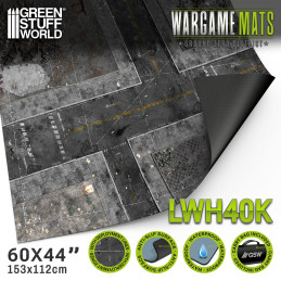 Neoprene Mat 44x60" Ground Zero District with deployment lines