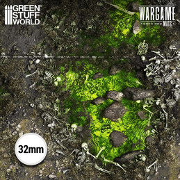 Tapete Neopreno 44x60" con líneas de despliegue