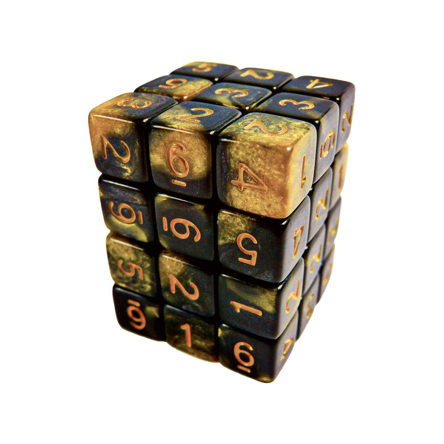 36x Dadi D6 12mm - Ambra Marmo | Dadi D6 36x Dadi D6 12mm - Ambra Marmo | Dadi D6