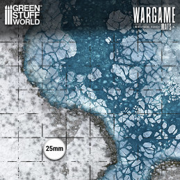 Tappetino dungeon in neoprene con griglia – Blizzard Hollows 120×120cm