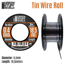 Rotolo di stagno flessibile 0.4mm | Stagno