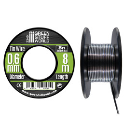 Rouleau d'étain de 0.6 mm