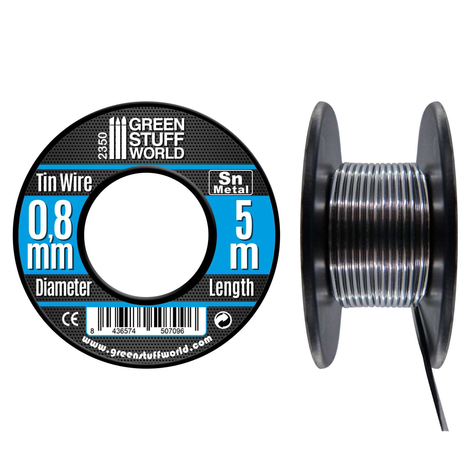 Flexibler Zinndraht 0.8mm