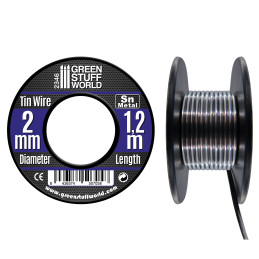 Flexible tin wire roll 2mm | Scale models and dioramas