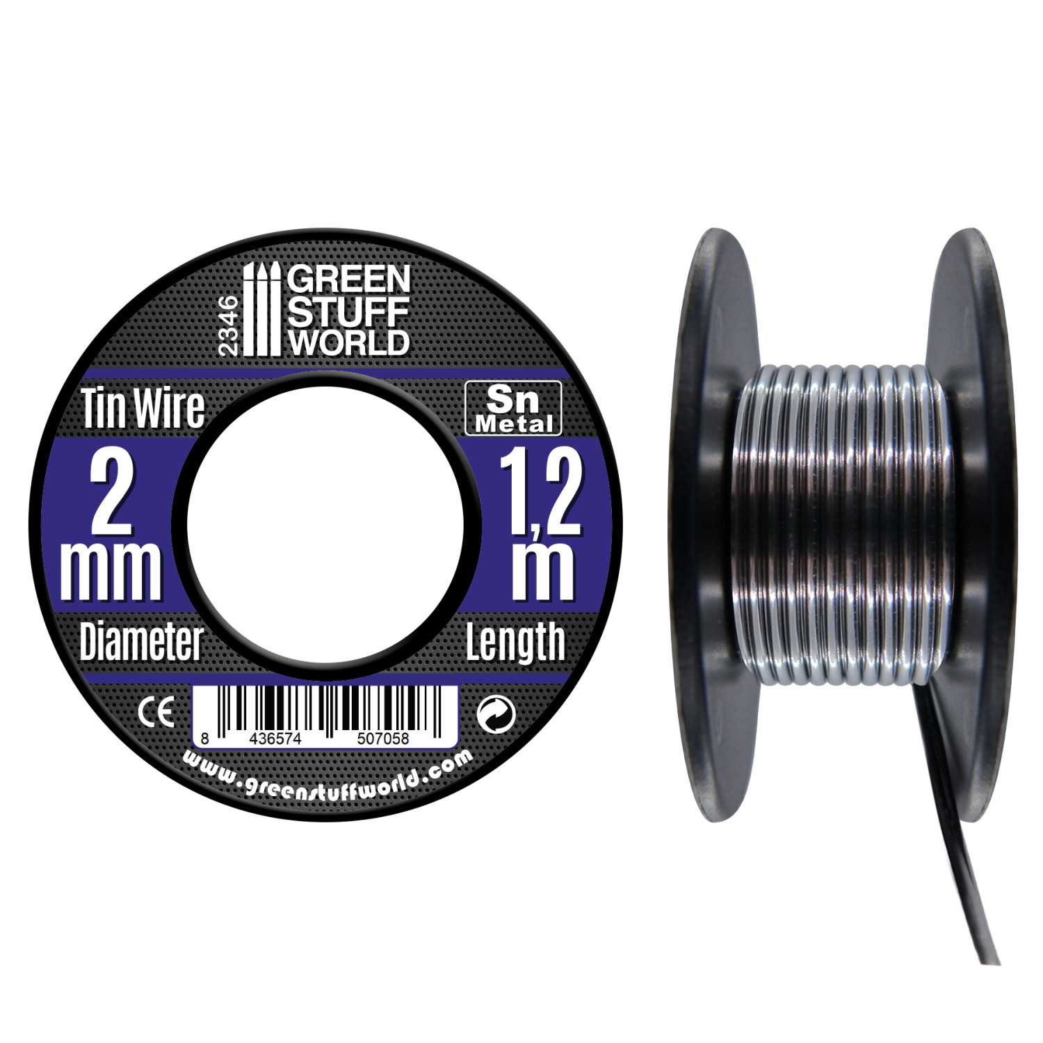 Flexible tin wire roll 2mm | Scale models and dioramas Flexible tin wire roll 2mm | Scale models and dioramas