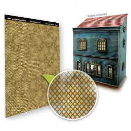 Vitraux Miniatures - Motifs de diamants