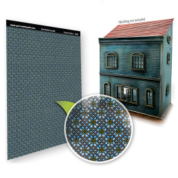 Vitraux Miniatures - Motif floral