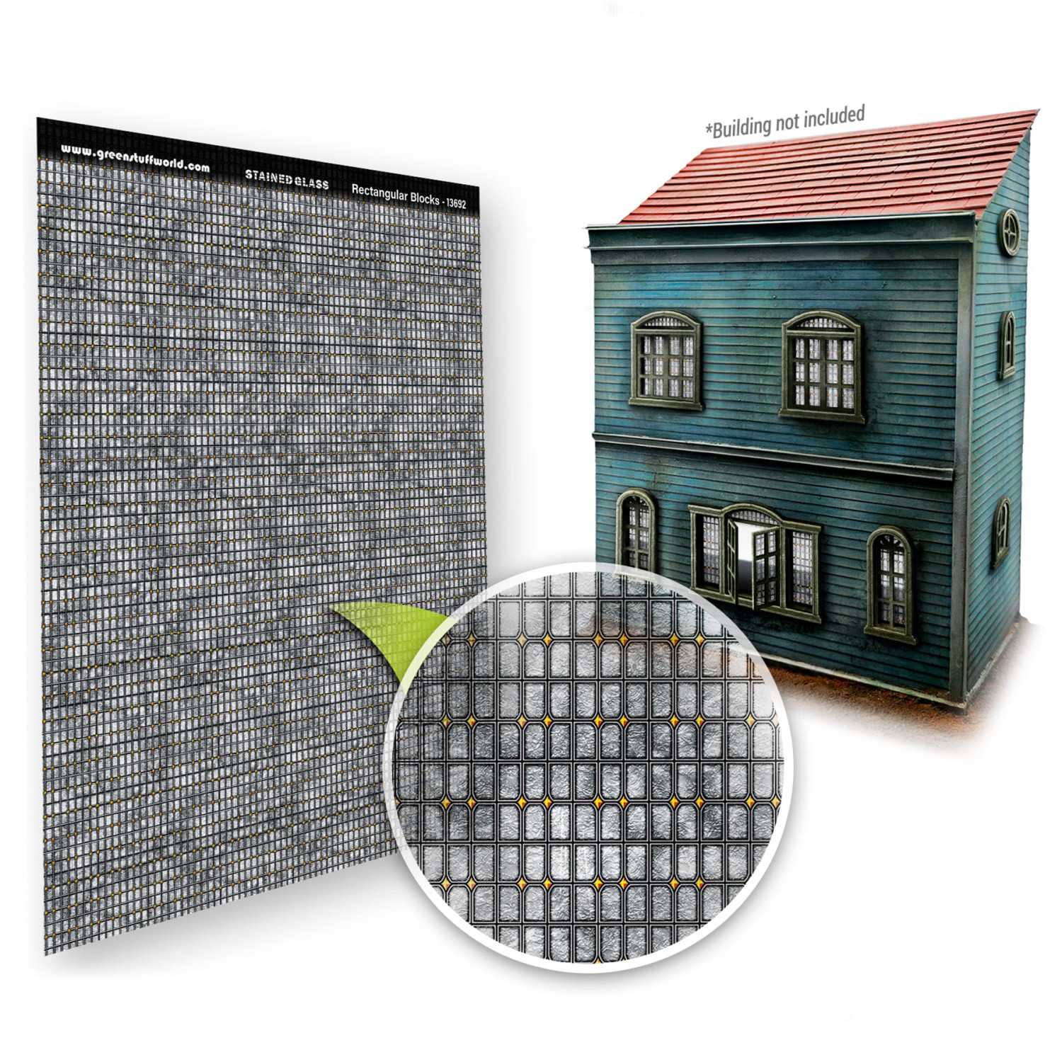 Vitraux Miniatures - Blocs rectangulaires | Mosaïque