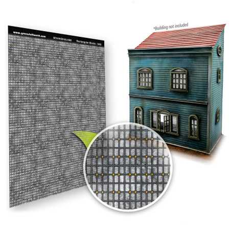 Vitraux Miniatures - Blocs rectangulaires | Mosaïque - GSW
