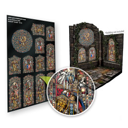 Vitraux Miniatures - Chevaliers - Petites