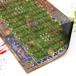 Tapete Neopreno Fantasy Football - Bloodgrass Pitch | Blood bowl compatible