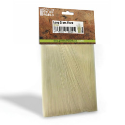 Long Grass Flock 100mm - Beige | Long Grass Flock