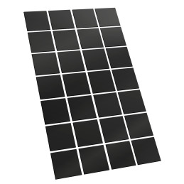 Square Magnetic Sheet SELF-ADHESIVE - 40x40mm