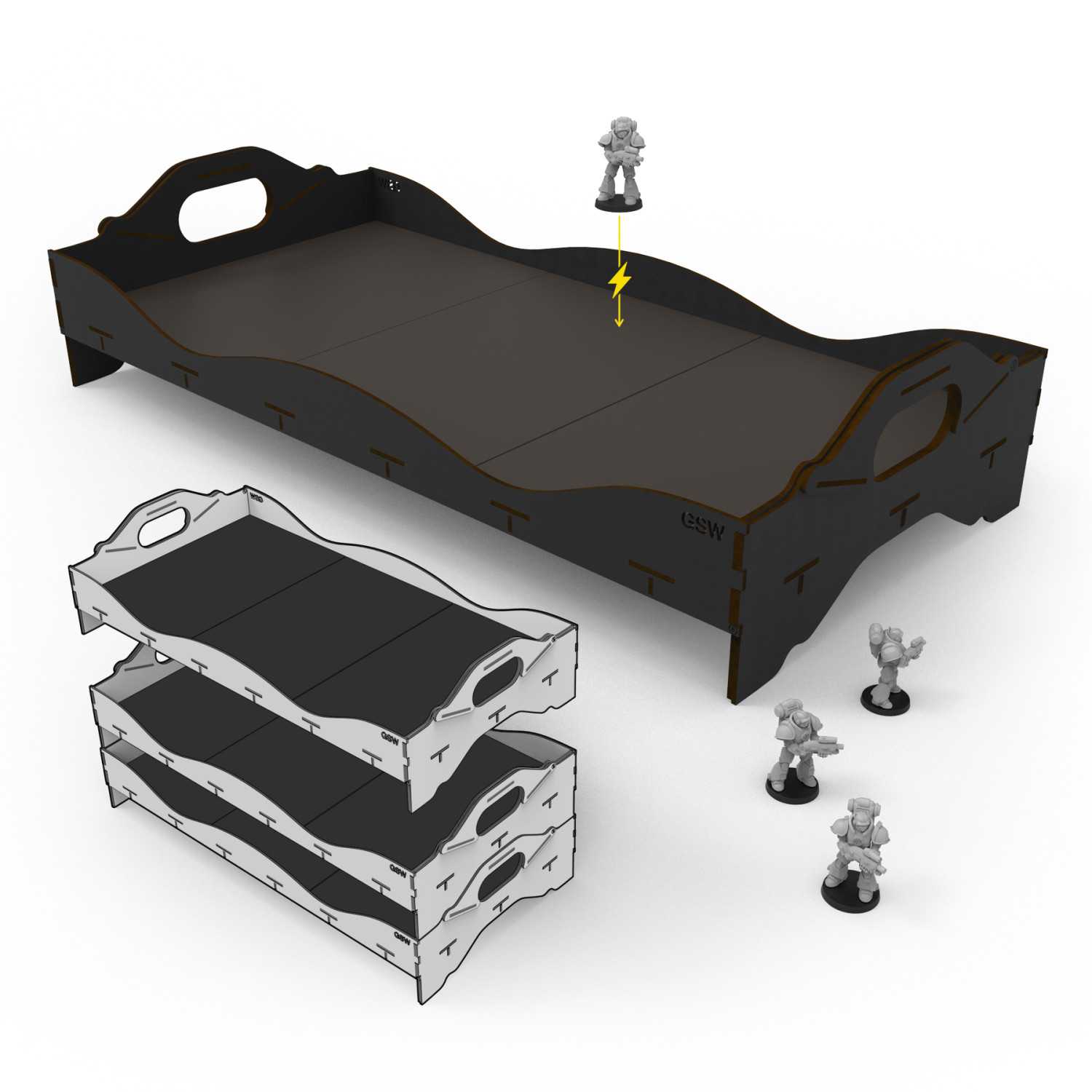 Turniertabletts für Warhammer Miniaturen