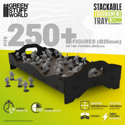 Tournament trays for Warhammer | Army Trays for miniatures