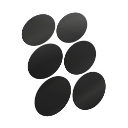 MAGNETI Pretagliati - Ovali 105x70mm | Magneti Adesivi Pretagliati