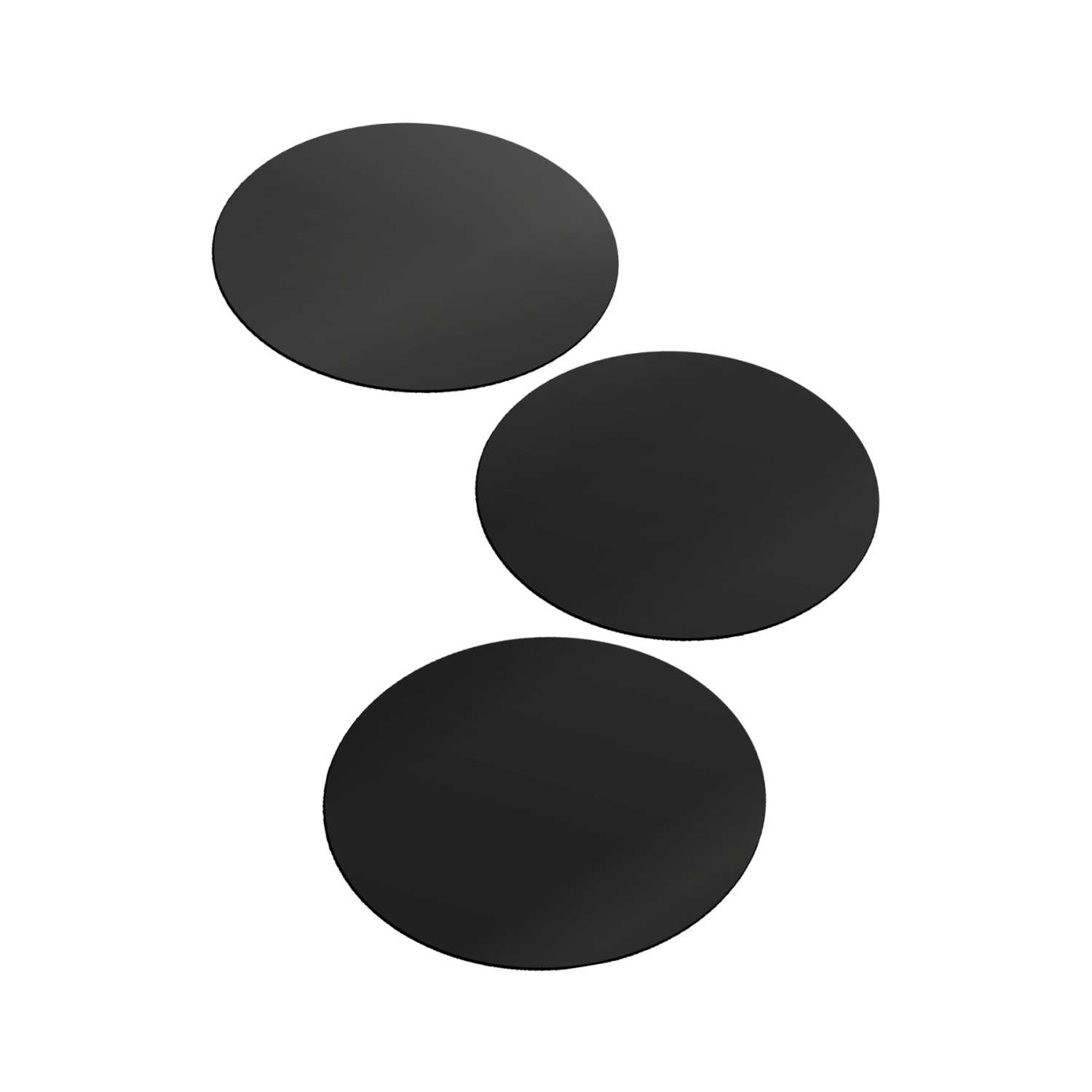 Oval Magnetic Sheet SELF-ADHESIVE - 120x92mm