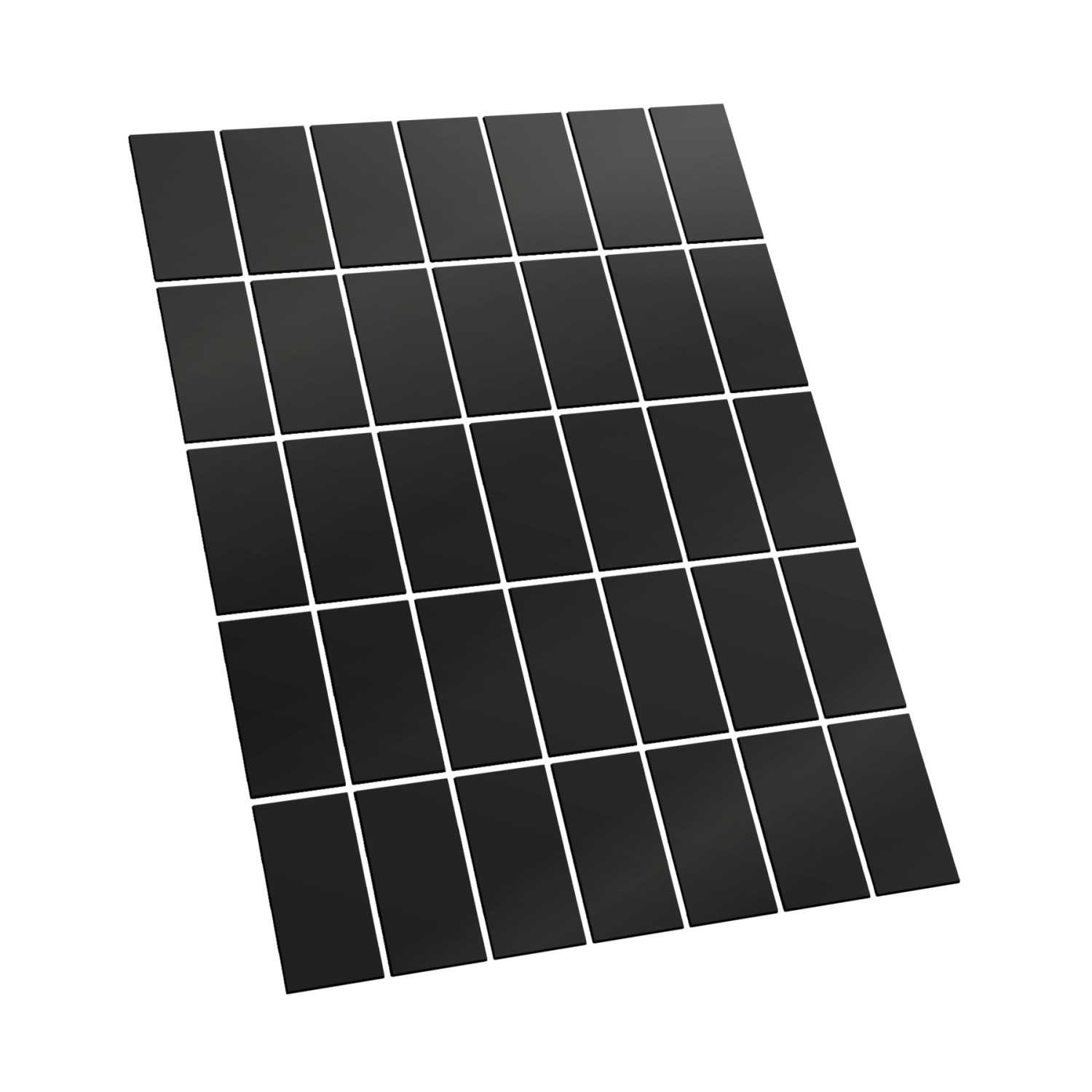 Vorgeschnittene Magnetfolie - Rechteckig 25x50mm