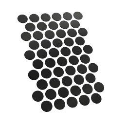 Vorgeschnittene Magnetfolie - Rund 25mm