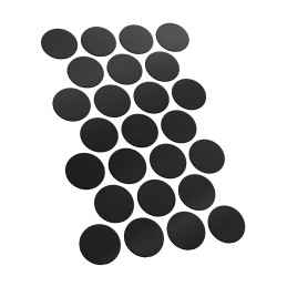 Round Magnetic Sheet SELF-ADHESIVE - 40mm | Magnetic Foil Stickers