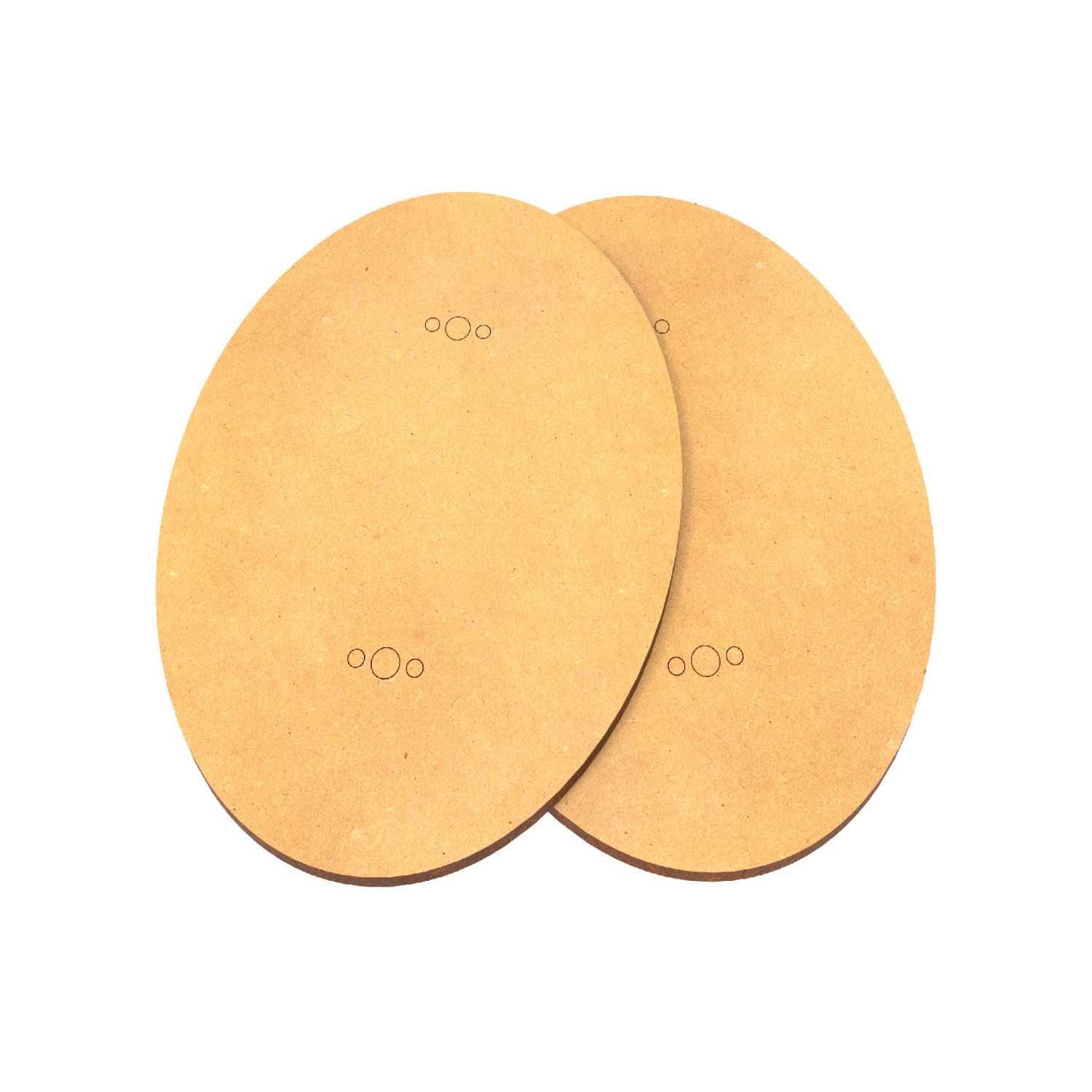 92x120mm oval MDF Basen | Ovale MDF Basen