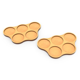 Plateaux de Mouvement MDF 40mm x5 - Horde